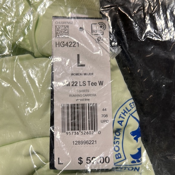 Boston Marathon Adidas long sleeve running - Picture 9 of 10